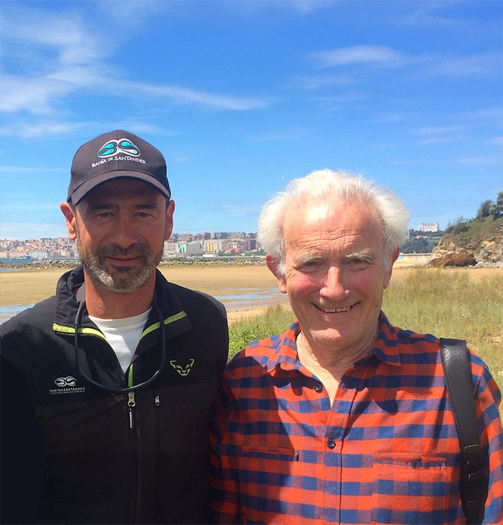 Roy Dennis y Carlos Sainz